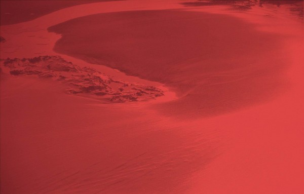 La plage rouge